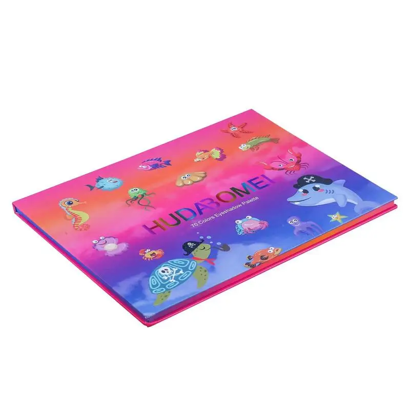 

Glitter Eyeshadow Palette Matte Makeup Palette Shimmer 70 Colors Bright And Warm Colorful Long Lasting EyeShadows For Women