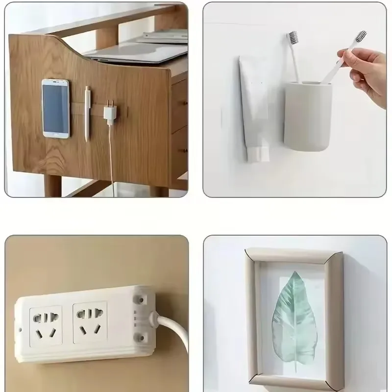 10 шт. прозрачная бесследная акриловая двусторонняя лента бытовой