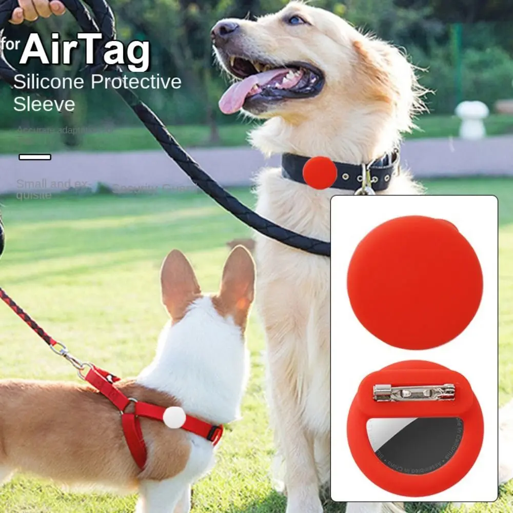 Водонепроницаемый силиконовый чехол для airtag с защитой от царапин