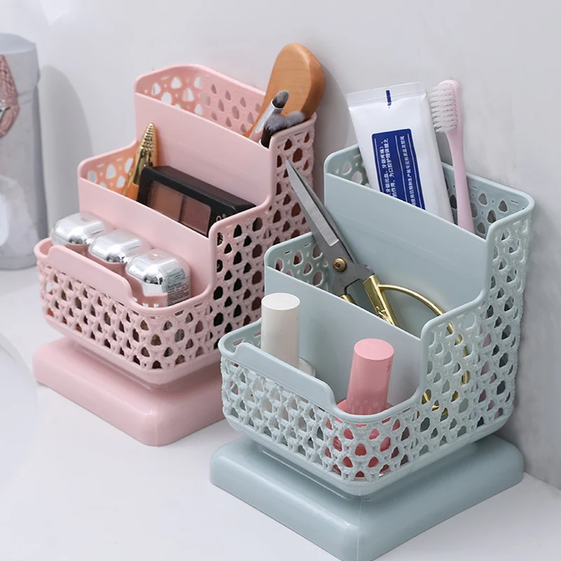 

Органайзер для хранения, настольный органайзер для хранения, подставка для ручек и ключей, органайзер для косметики, искусственные пеналы