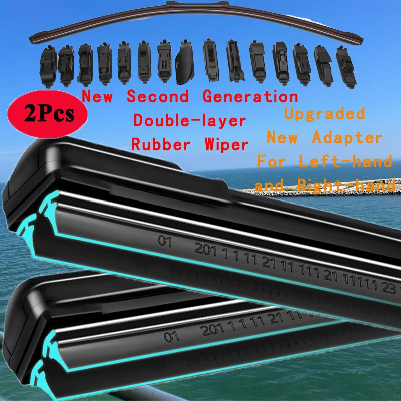 

Для Hyundai Palisade LX2 2017 ~ 2020 2021 2022 лобовое стекло аксессуары для окон щетки омыватель 2 шт. передняя щетка стеклоочистителя автомобиля