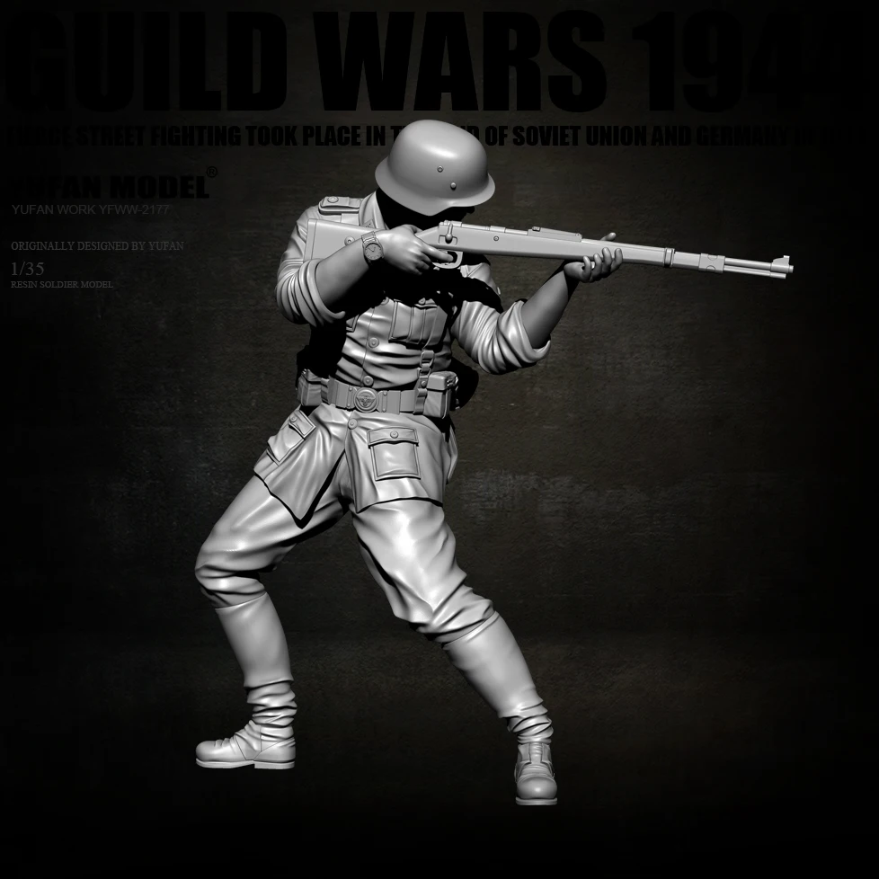 

YUFAN MODEL 1/35 Resin Soldier model kits figure colorless and self-assembled YFWW-2177
