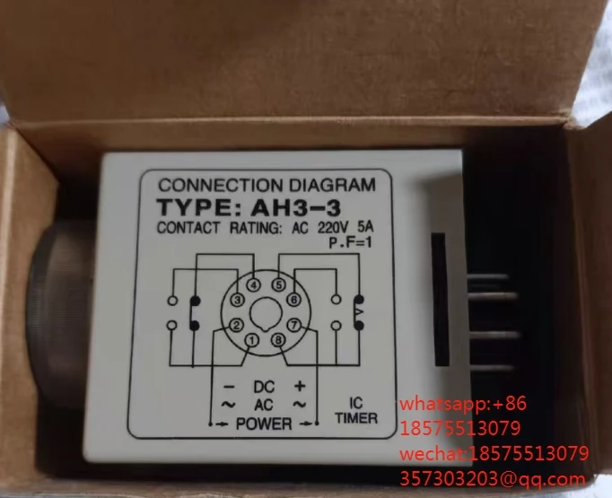 Для реле времени ANLY AH3-3 задержки отключения питания AC110V 1 шт.