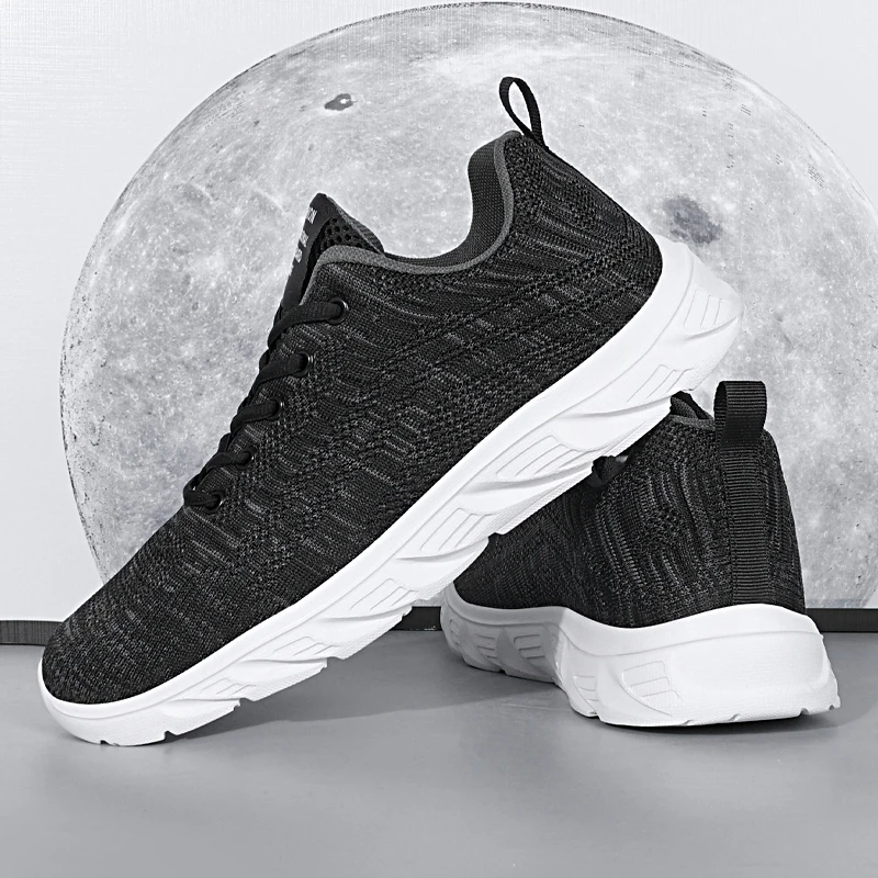 Кроссовки мужские сетчатые дышащие легкие повседневная прогулочная обувь