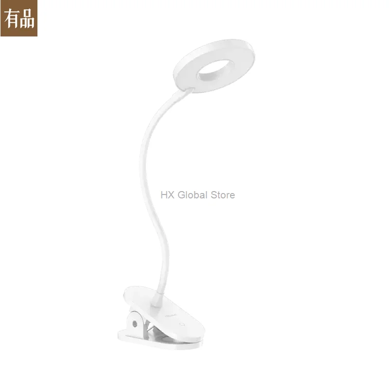 

Yeelight Charging Clip-On Desk Lamp 5W Three-shift Dimming Brightness Adjustable Rechargeable Clamp Table Lamp for Bedroom Read