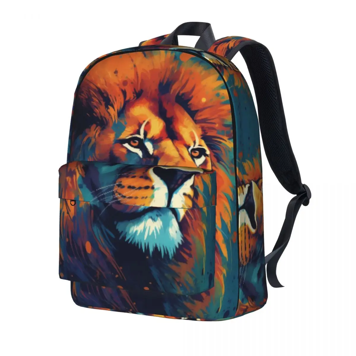

Рюкзак с изображением Льва абстракция, печатные иллюстрации, Трекинговые рюкзаки, большие школьные сумки для студентов, модный рюкзак