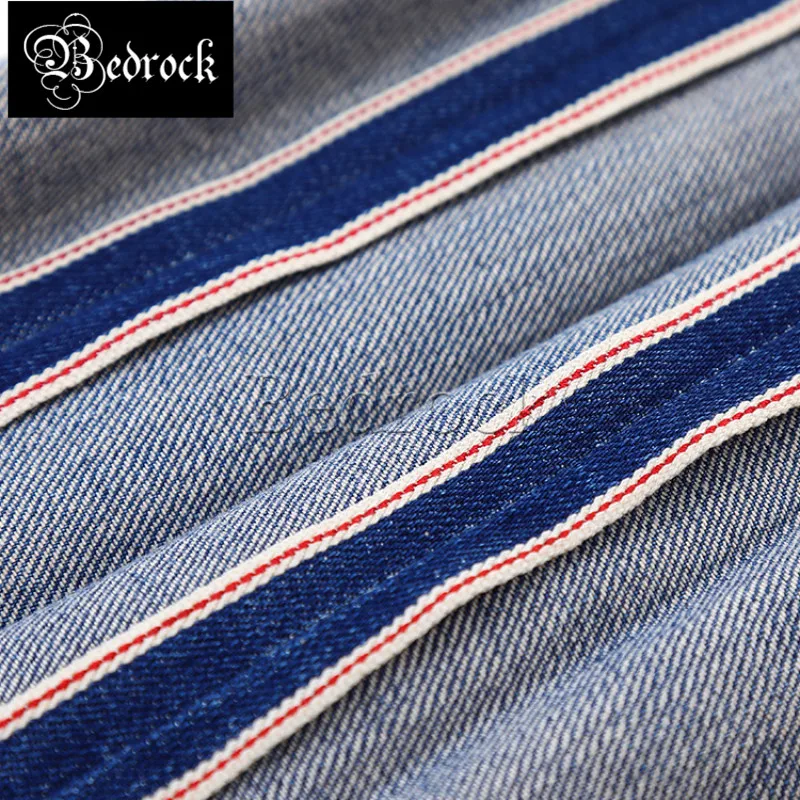 MBBCAR мужские расклешенные джинсы брюки-клеш летние 11 унций винтажные синие