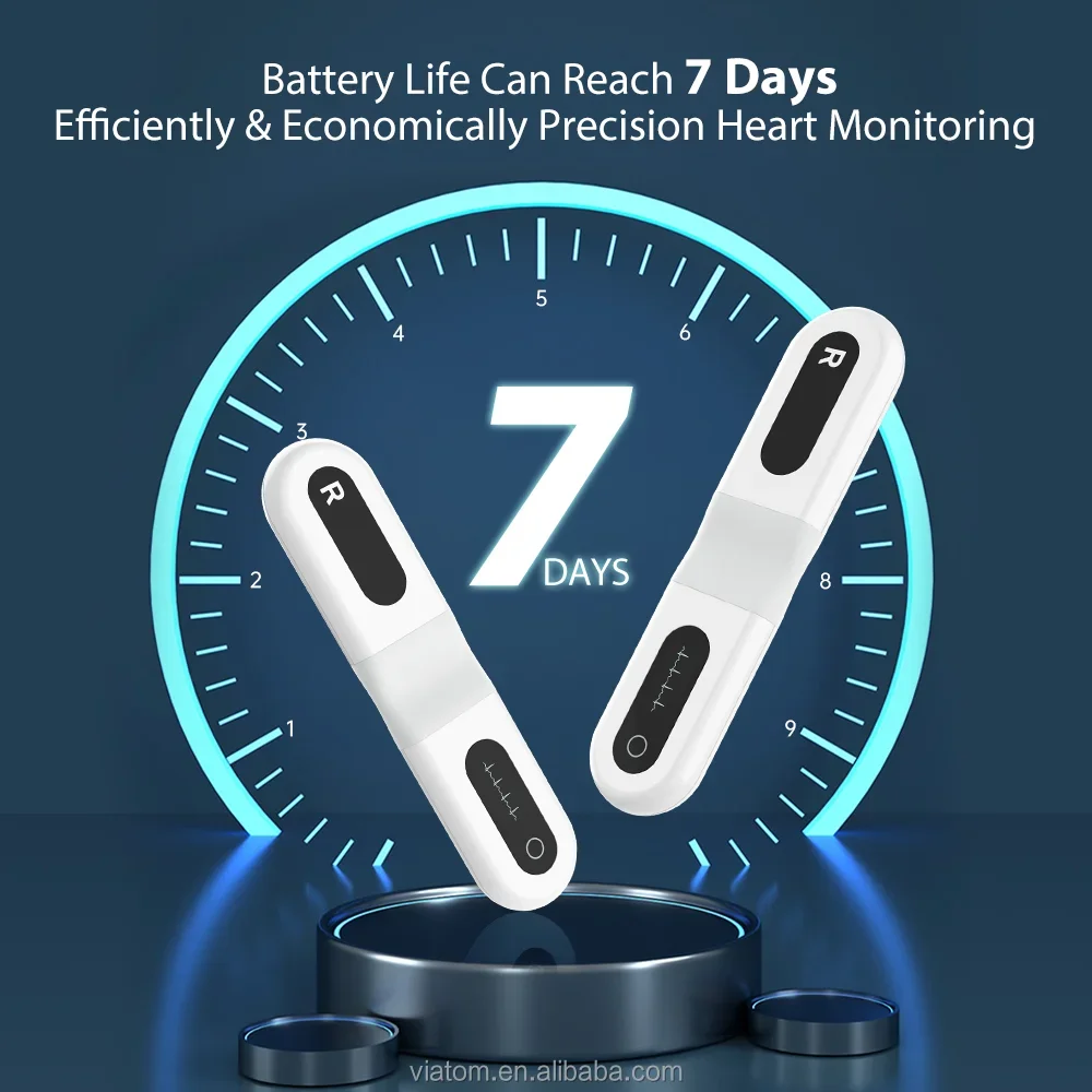 Портативный портативный охлаждающий беспроводной регистратор электродов Viatom