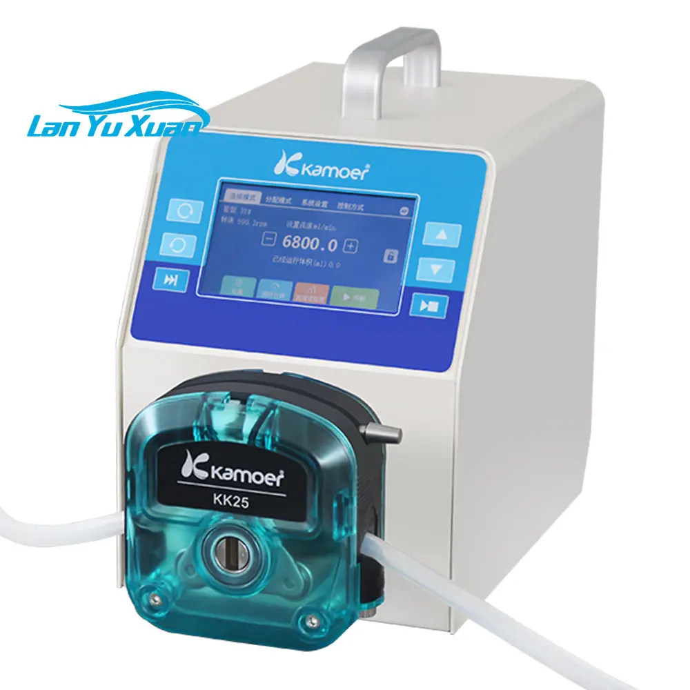 

Kamoer AIP 6000 ml/min 220V AC Multiple Control Mode Intelligent Laboratory Institution Peristaltic Water Pump