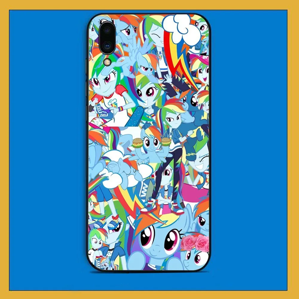 Чехол M-My Cartoon P-Pony L-Little для телефона Huawei Y9 6 7 5 Prime Enjoy 7s 8 plus 7a 9e 9plus 8E Lite Psmart