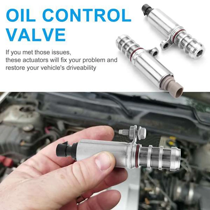 12655420 12655421 впускной и выпускной клапан VVT комплект регулирующего клапана для GM Chevy