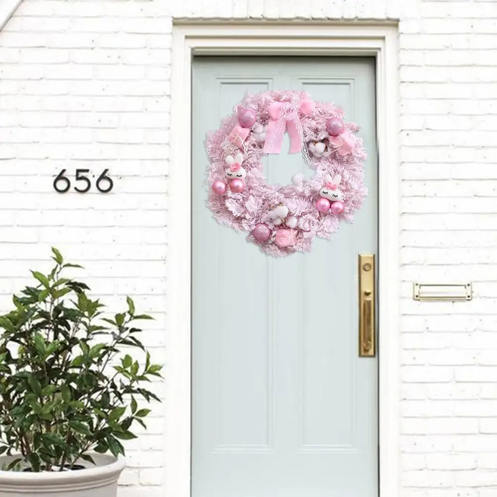 

Good Christmas Simulation Garland Realistic Fine Workmanship Christmas Artificial Wreath Christmas Fake Garland