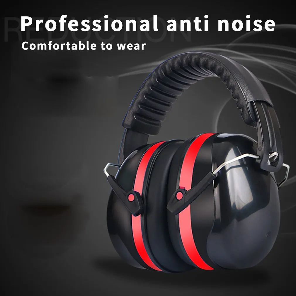 

Strengthen Soundproof Anti-Noise Headphones Shooting Rebound Earmuffs Sleep Learning Mute Earmuffs Drum Protection Headphones