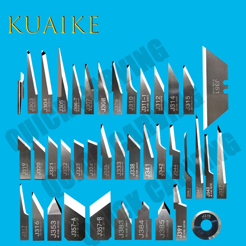 

10 шт. вибрационный нож JWEI, твердосплавное осциллирующее лезвие Jingwei с ЧПУ, автоматический цифровой станок для резки кожи, лезвие J603 J367 J310