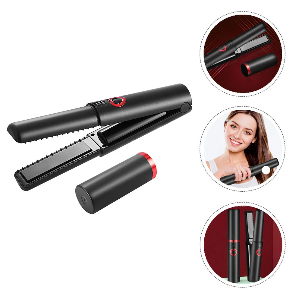 

1pc USB Charging Straightener Portable Professional Electric Hair Straightener Curler Hair Styling Tool