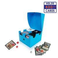 holds 400 cards pp material cards storage box for magic the gathering duel monsters three kingdoms poker cards storage box