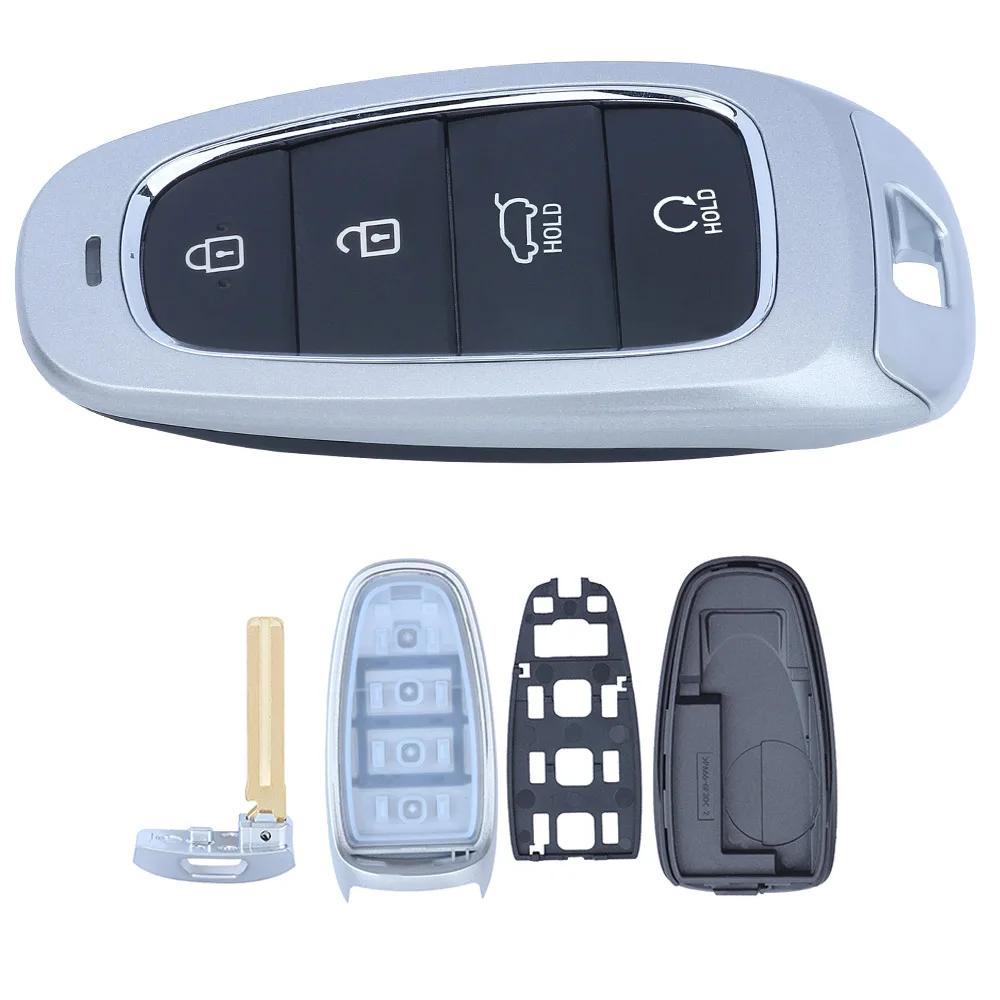 

Чип KEYECU 4B 433 МГц ID47 для Hyundai Santa Fe Tucson Sonata 2021 2022 Автоматический умный дистанционный брелок 95440-S1510 L1310 G8010 N9030