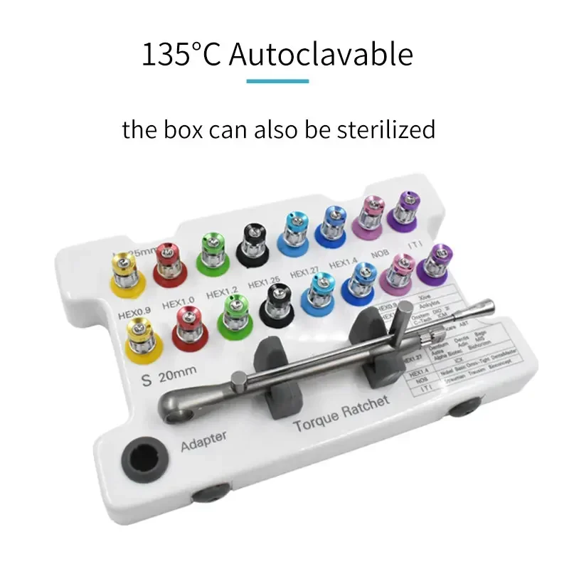 Универсальные имплантаты Dentalss динамометрический ключ отвертка комплект