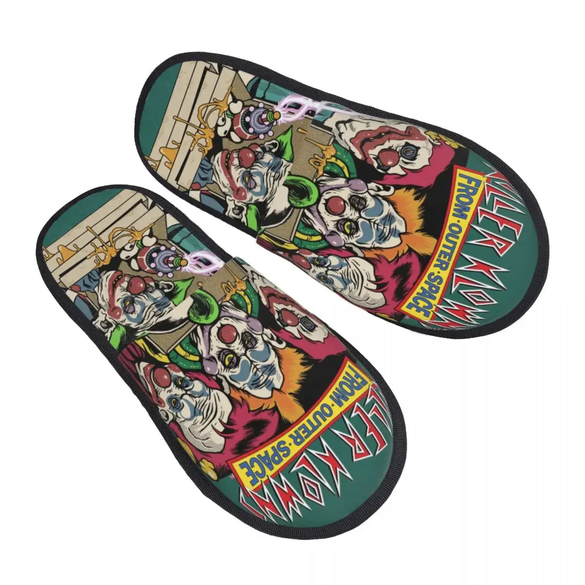 Тапочки пушистые для мужчин и женщин уютная специальная домашняя обувь с ужасной