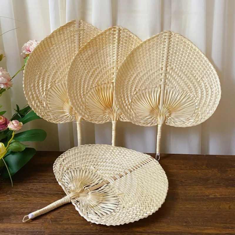 Бамбуковый веер соломенный крутой для кошки креативный с подсолнухом со