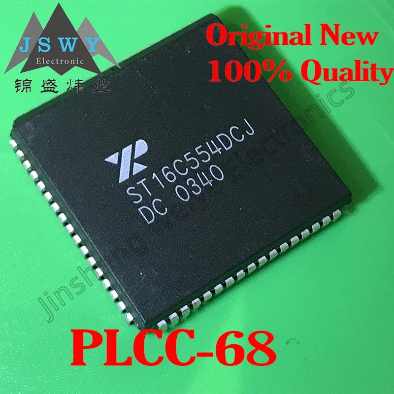 10 ШТ. ST16C554 ST16C554DIQ TQFP-64 Пакет ST16C554DIJ DCJ PLCC68 Пакет 100% Новый Чип IC Бесплатная Доставка Продукты