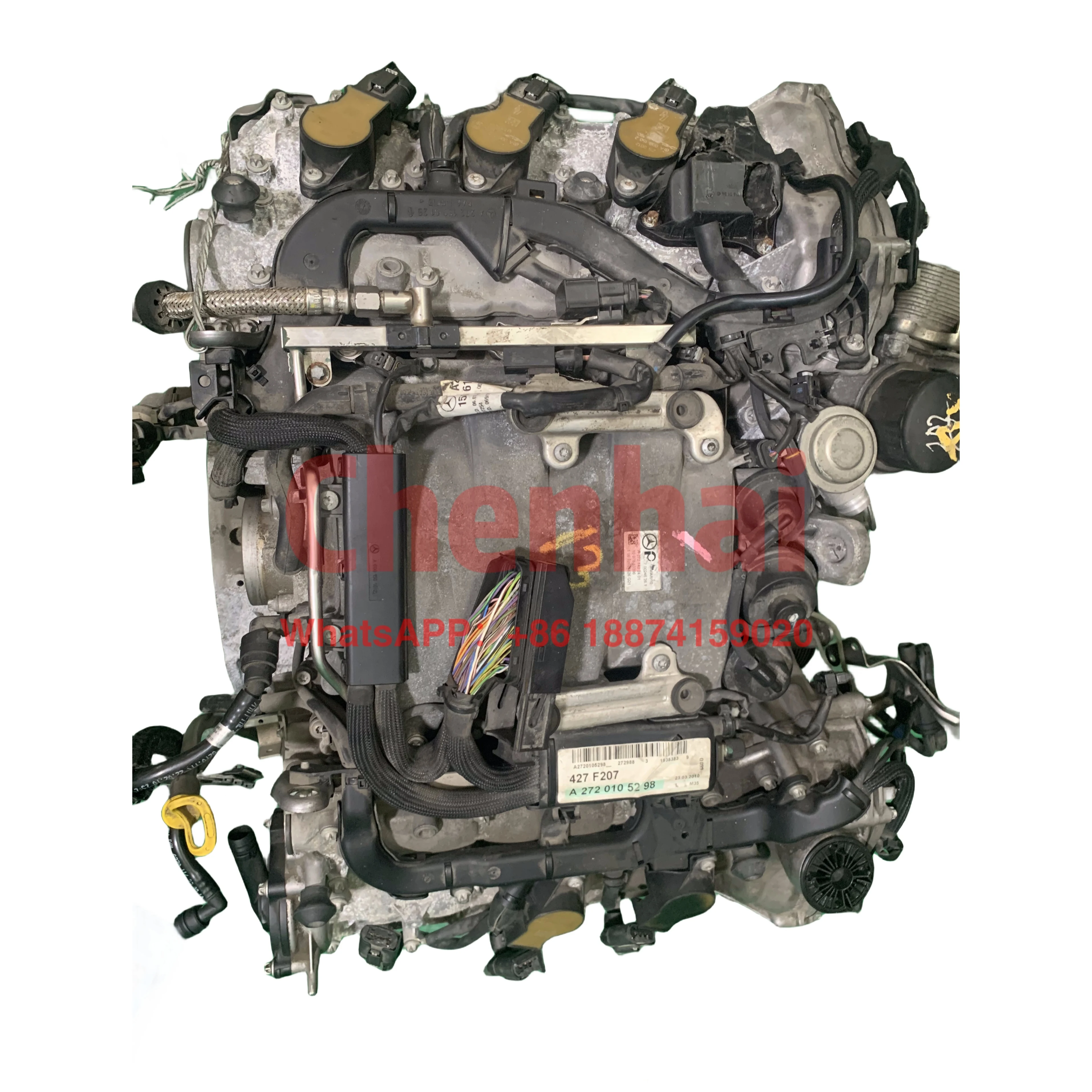 Двигатель для Mercedes Benz 272 221 W220 GL450 GL550 S500 S600 ML350 двигатель системы V6 продажа по