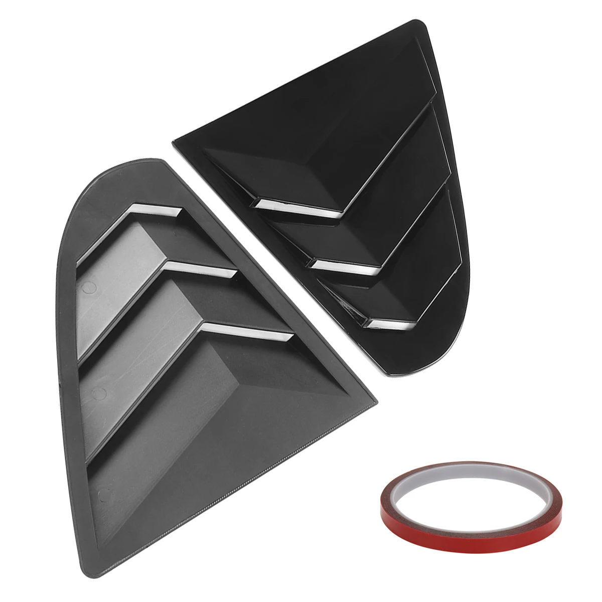 Для Mitsubishi Lancer EX X EVO 2008-2018 ABS черное углеродное волокно цветная задняя панель окно