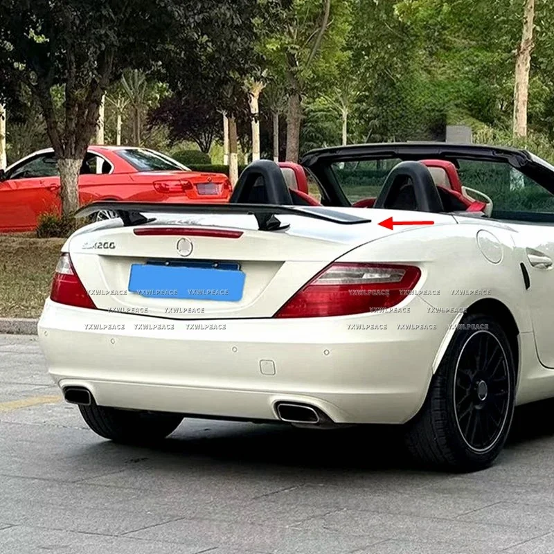 Для Mercedes-Benz SLK SLK320 R171 R172 2006-2013 SLK200 SLK280 SLK300 SLK350: Задний спойлер, накладка на багажник, тюнинг-крыло (art.: 3920db92adb8d) - 3920db92adb8d