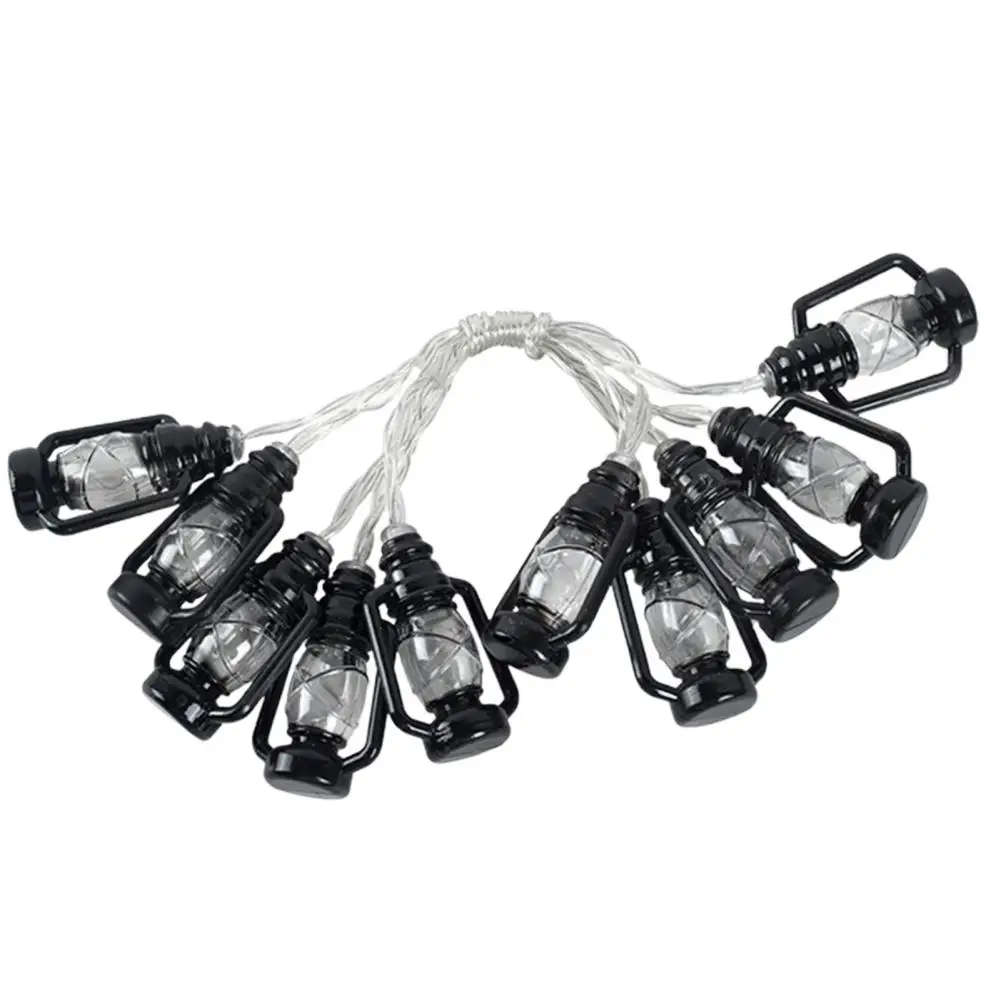 

Enhance Atmosphere Plastic Retro Kerosene LED String Lights Xmas Prop for Home