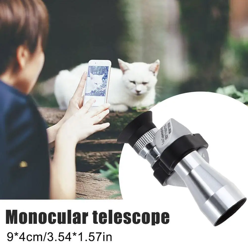 

New Adjustable Telescope Mini Pocket Telescope 8 X 20 Portable Monoculars Low Light Night For Outdoor Sports Hiki Q9e5