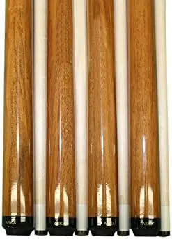 

of SP1 Malaswood Sneaky Pete Billiard Pool Cue Sticks, 58" Hard Rock Canadian Maple, 13mm Hard Le Pro Tip, 5/16x18 Joint Pool cu