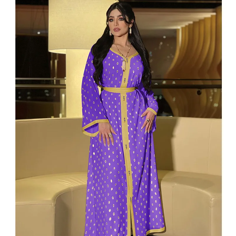 Robe Femme Musulmane Middle East New Two-piece Muslim Sets Ramadan Abayas For Women De Moda Musulmana Musulmán Conjuntos