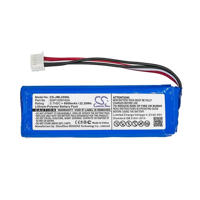 

Applicable JB L Charge 3 2016 Bluetooth Audio Battery GSP1029102A