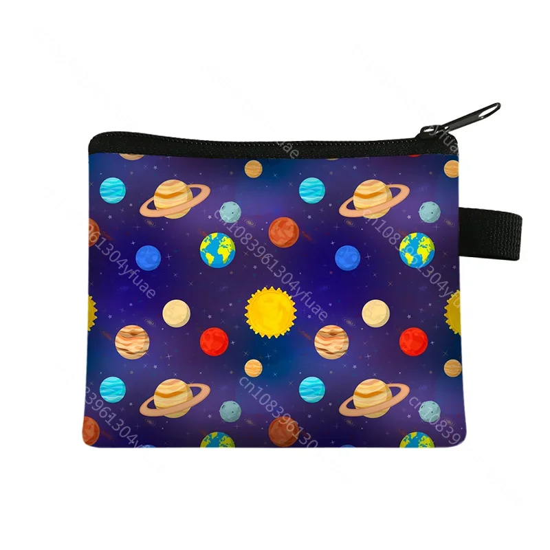 Симпатичный кошелек для монет в виде НЛО новый детский с нулевым рисунком