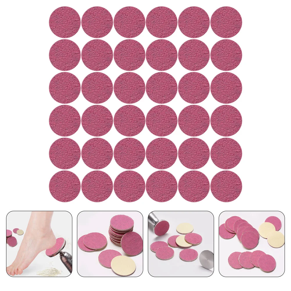 

Sanding Discs Foot Disc Pads Sandpaper Polishing Electric File Pedicure Replacement Drill Nail Grinder Skin Pad Dead Accessories