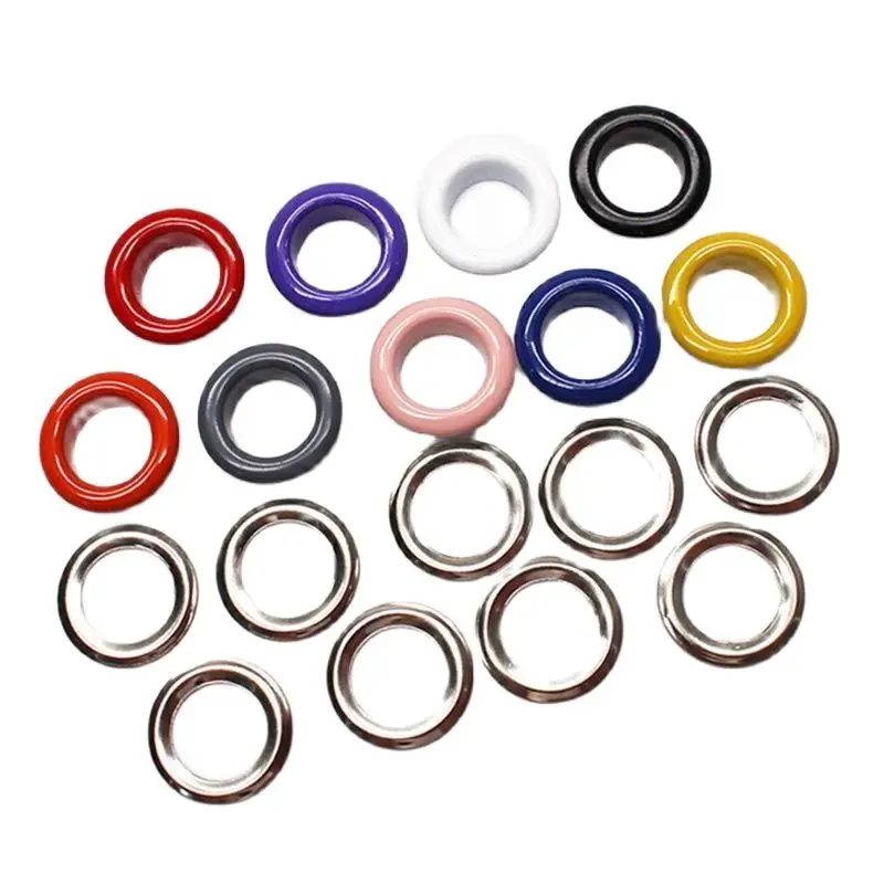 

Garment Eyelets Metal Eyelet White Orange Pink Purple Blue Grey Black Yellow 3mm 4mm 5mm 6mm 8mm 10mm