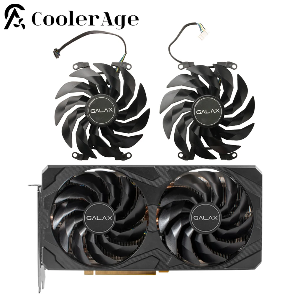 

For Galax GeForce RTX 3070 LHR Video Card Fan 102MM GFY10015H12SPA RTX3070 Graphics Card Replacement Fan