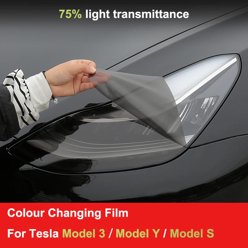 

Для Tesla Model Y 3 S 2022 автомобильная лампа заднего фонаря с высоким коэффициентом пропускания, пленки из ТПУ, автомобильные защитные наклейки, аксессуары