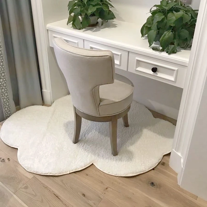 nordic area rug cloud shaped carpet soft furry rug living room non slip sofa chair mat plush baby play mats for living bedroom free global shipping