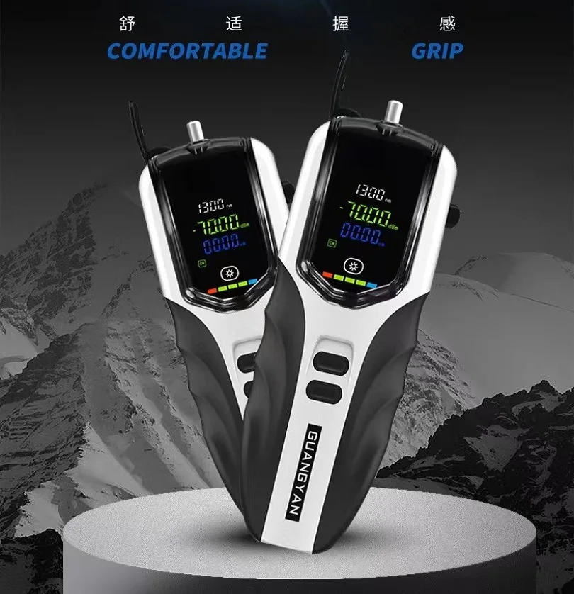 High Precision Rechargeable Battery Optical Power Meter G7 FTTH Color LCD Screen Fiber Optic Power Meter with Flash Light OPM