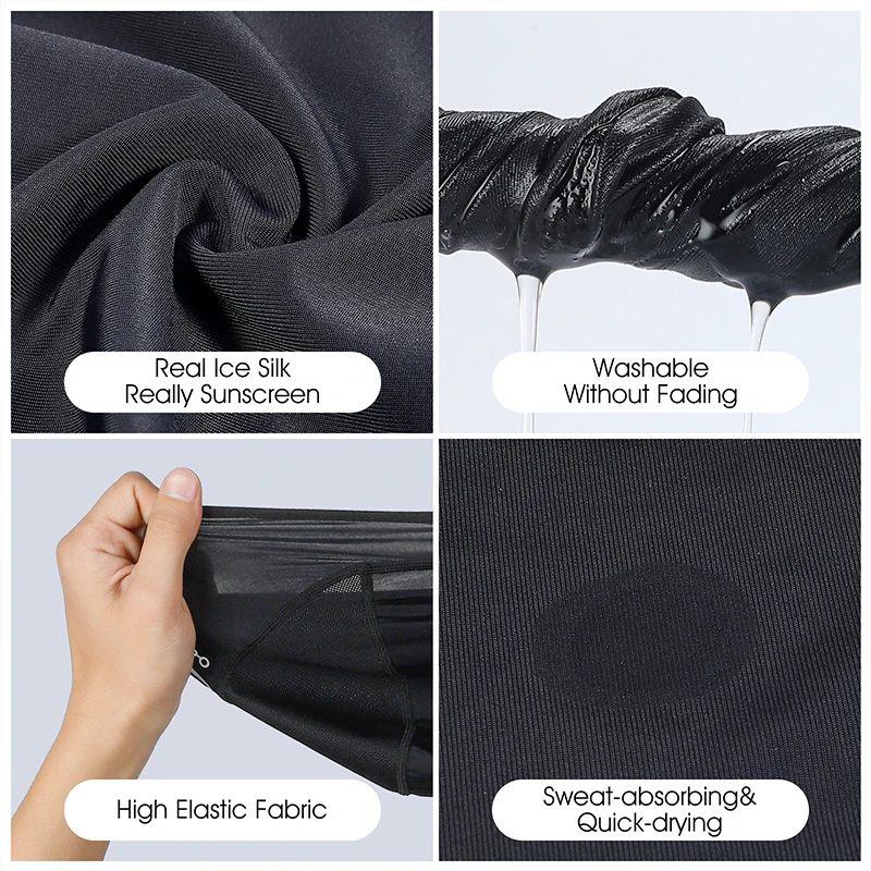 WEST BIKING Summer Cycling Skull Cap Sun Protection Face Cover Anti-UV Headgear MTB Bike Motorcycle Men's Bicycle Helmet Liner