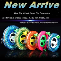 new arrive toys abs kite reel wheel for eagle delta software various kite flying traction tools to kids adults