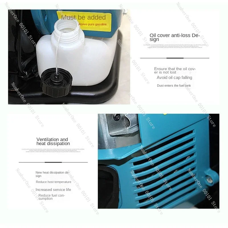 BBX9900 Воздуходувка Четырехтактный рюкзак Снегоочиститель Бензиновый