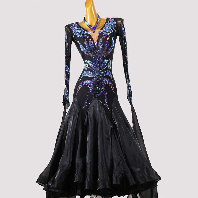 Танцевальный Костюм женский с юбкой для представлений