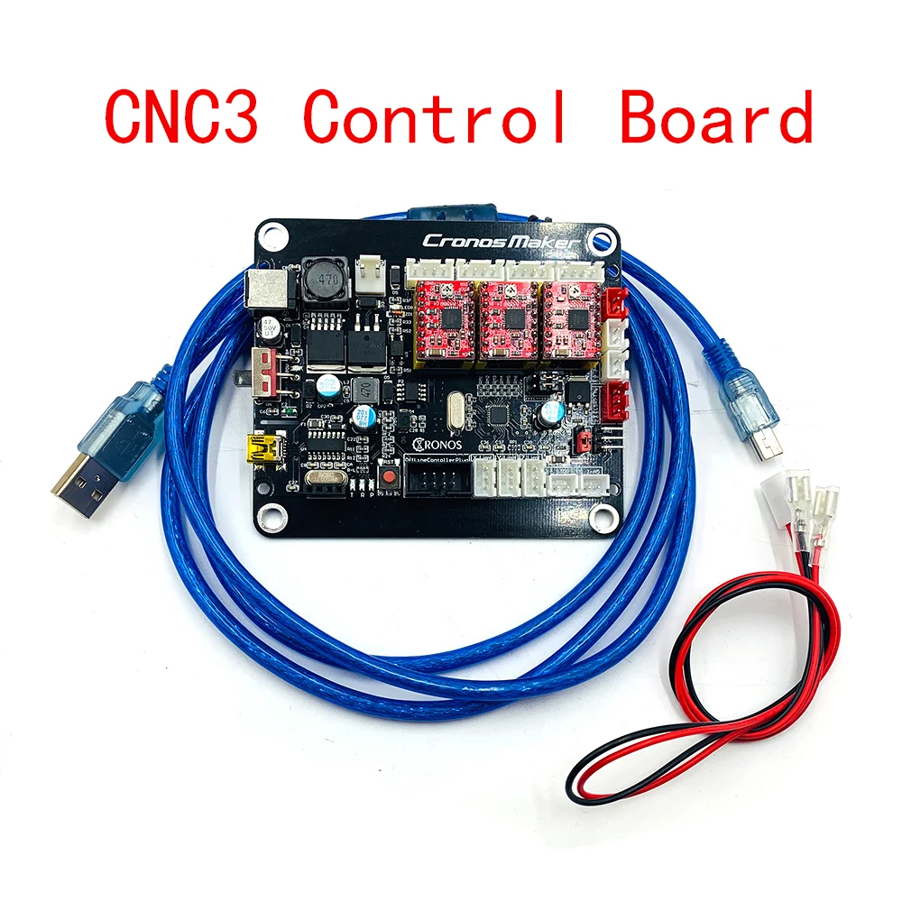 

GRBL 0.9 or 1.1 Controller Control Board 3Axis Stepper Motor With Offline Double Y Axis USB Driver Board For CNC Laser Engraver