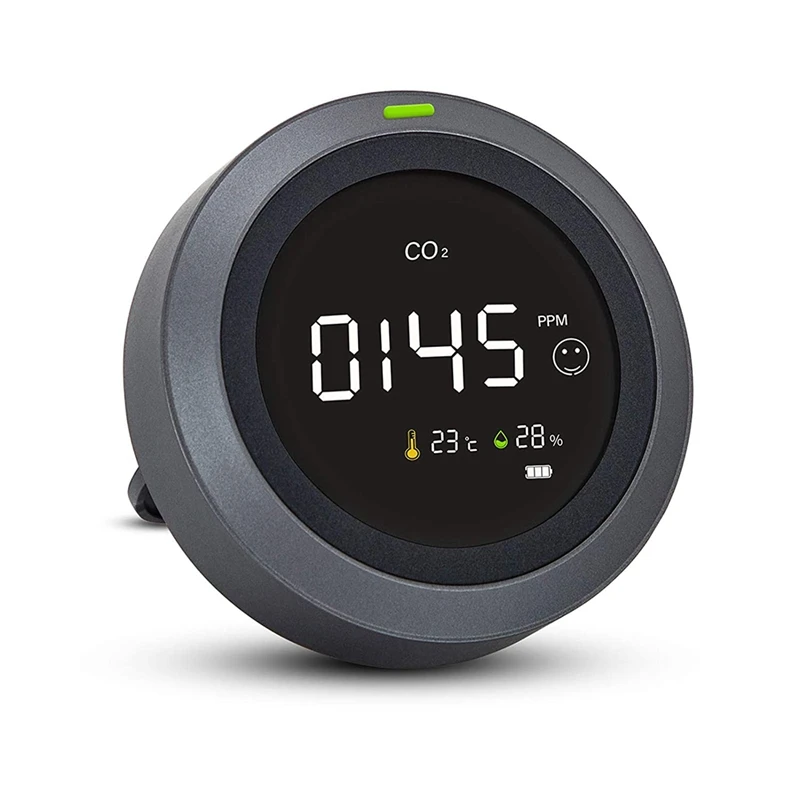 

Air Quality Monitor For CO2,Carbon Dioxide Detector Gas Analyzer CO2 Meter Gas Detector Temperature And Humidity Meter