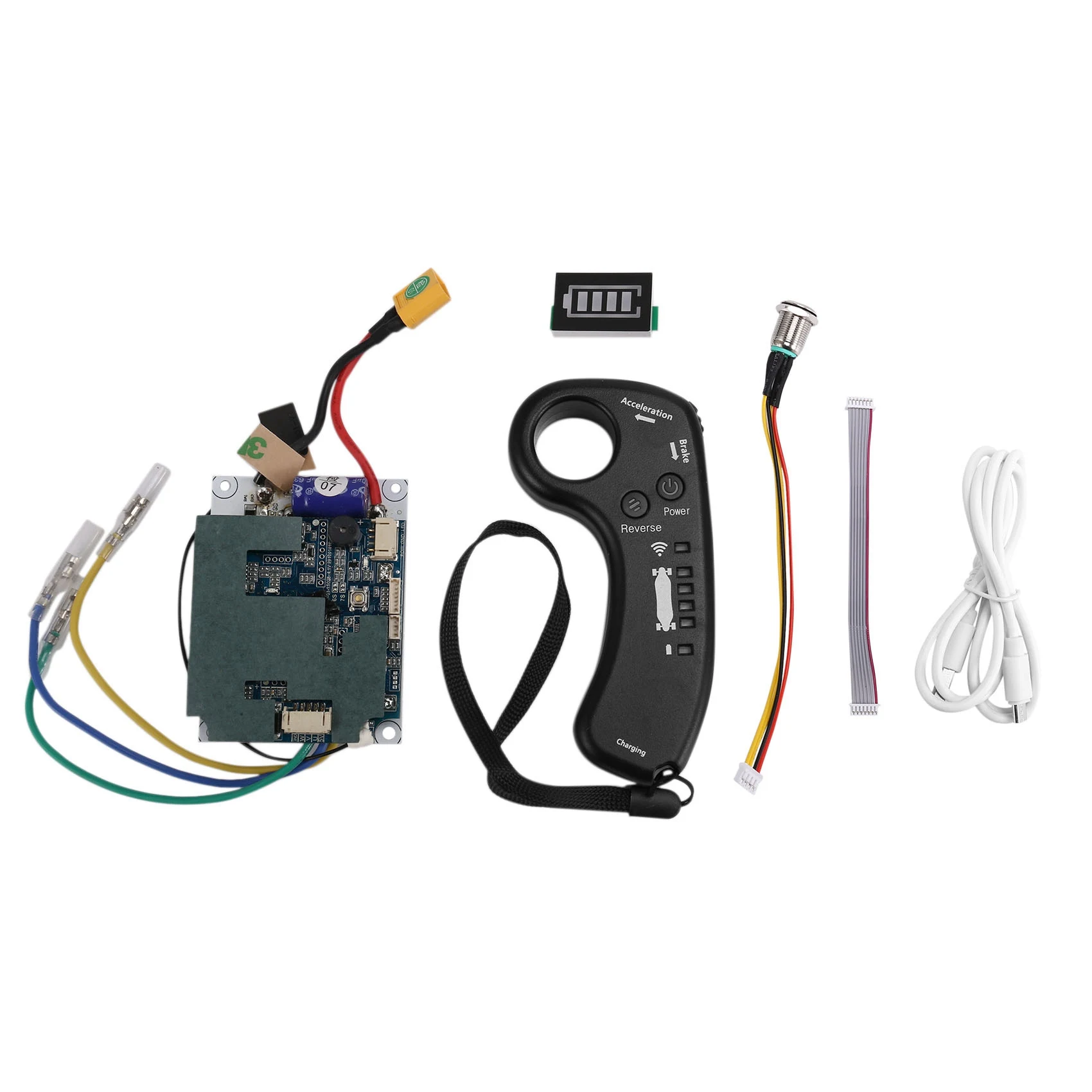 

Электрический скейтборд, одноприводный Ремень управления двигателем, комплект, Лонгборд, ESC скутер, материнская плата с дистанционным упра...