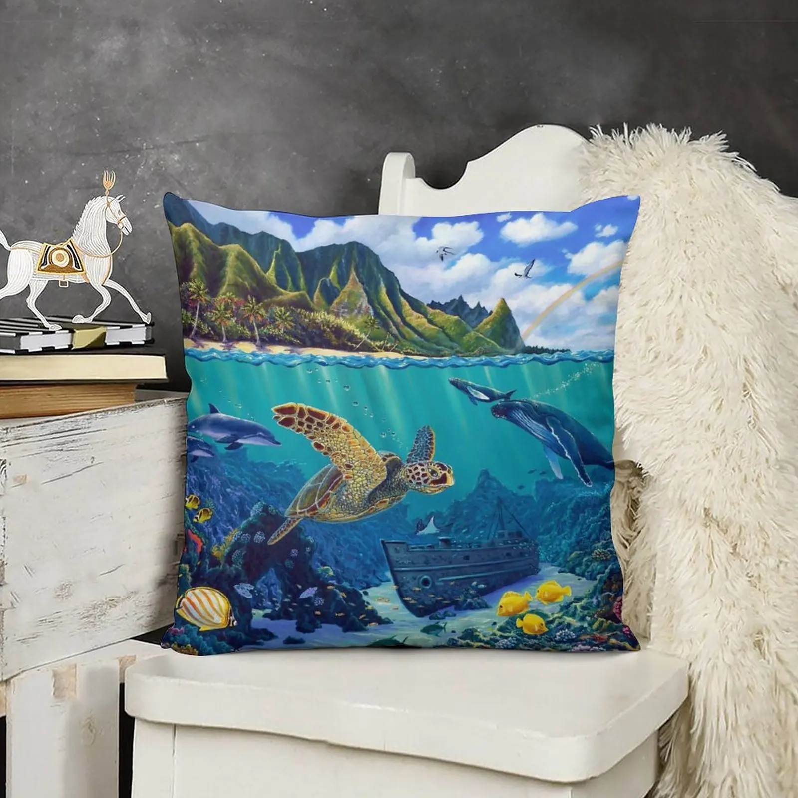 Декоративная подушка Bali Hai Reef декоративная для дивана