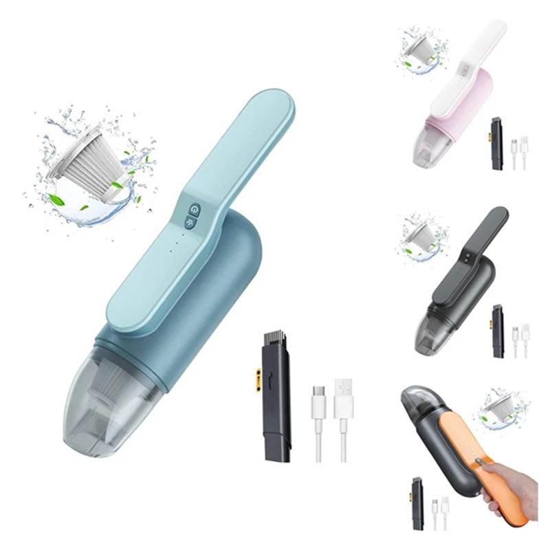 

Handheld Vacuum Cleaner Cordless - Vacuuming Home Dust Rechargeable High Power, Mini Vacuum Cleaners Lightweight