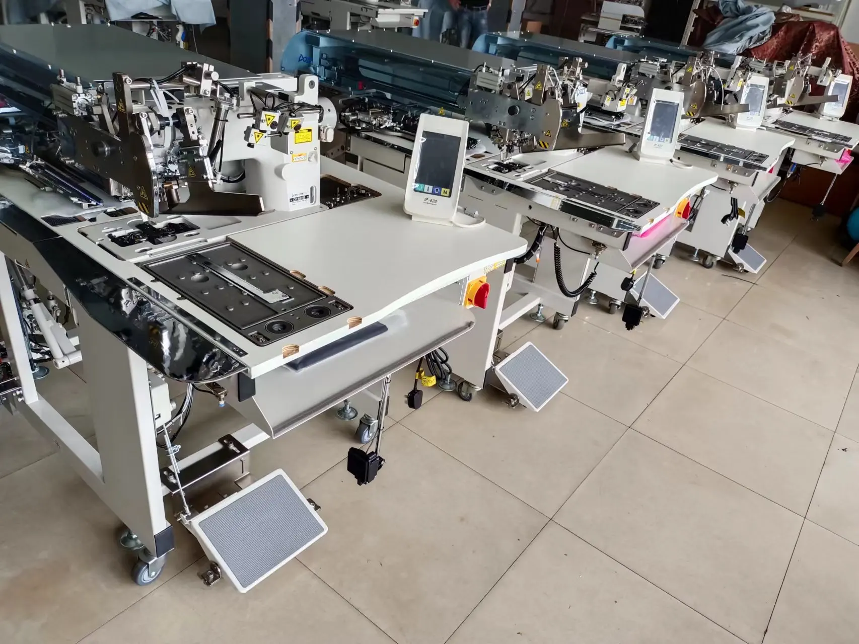 DT 895B прямой привод автоматическая швейная машина для одежды